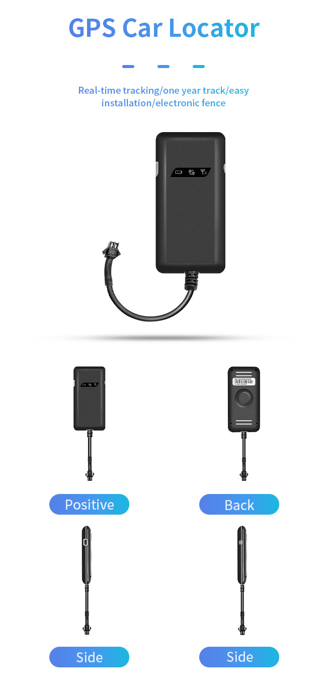 GT02A Electric Truck Motorcycle Auto GPS Locator 9-36V DC