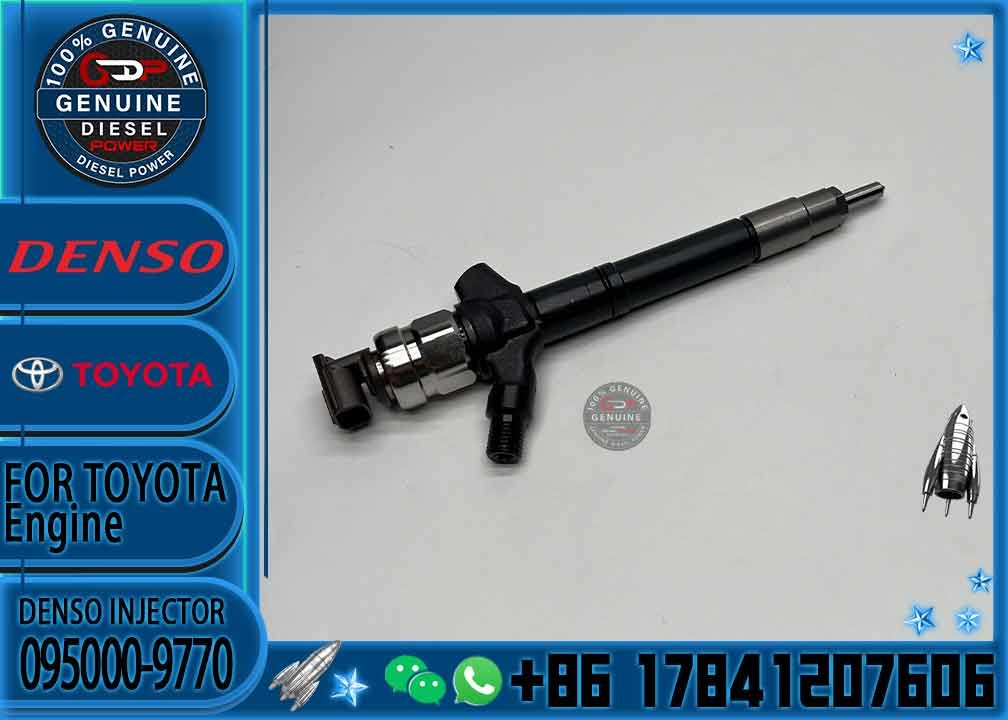 Fuel injector 095000-8060 095000-9770 23670-51040 For Land Cruiser1VD-FV