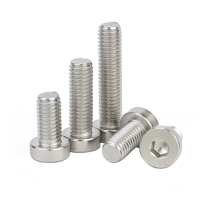 Grade 10.9 DIN912 Half Tooth Hexagon Socket Bolts with Strength Cylindrical Cup Head