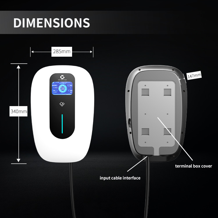 3Phase Type2 Home EV Charging Station 11kw WIFI APP EV Charging Wallbox