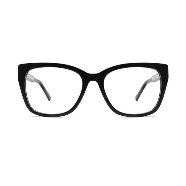 AC Lens Cateye 140 mm Temples Eye Glasses Acetate Handmade Unique