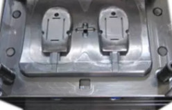 P20 / 718 Steel Electronics Injection Molding Customized Mouse Shell Mold