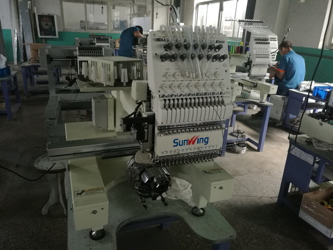 15 Needle Home Single Head Embroidery Machine High Precision In Driving