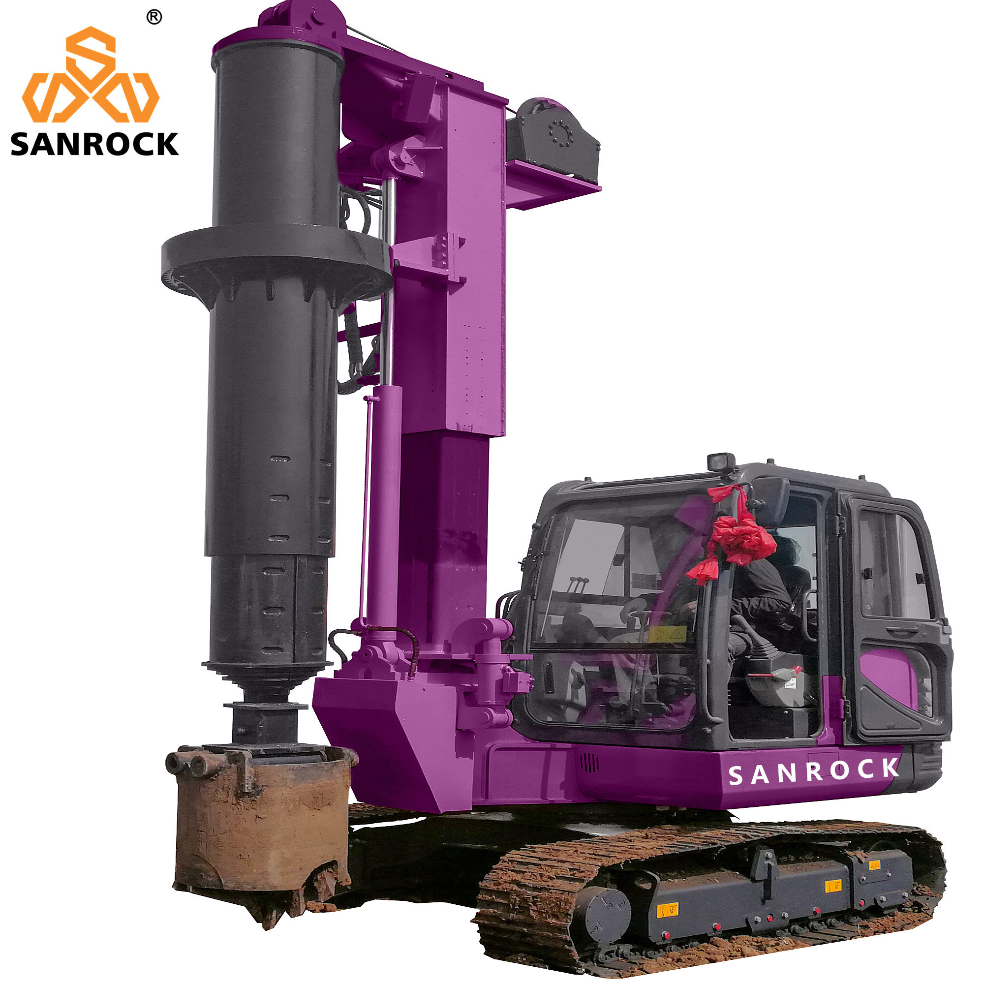 Crawler Rotary Drilling Rig Foundation Construction Hydraulic Rotary Drilling Rig Machine