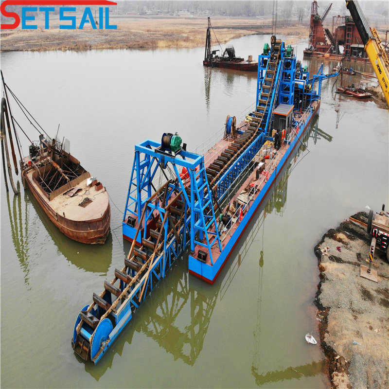 Multi Function River Sand Mining Dredger for Gold and Diamond