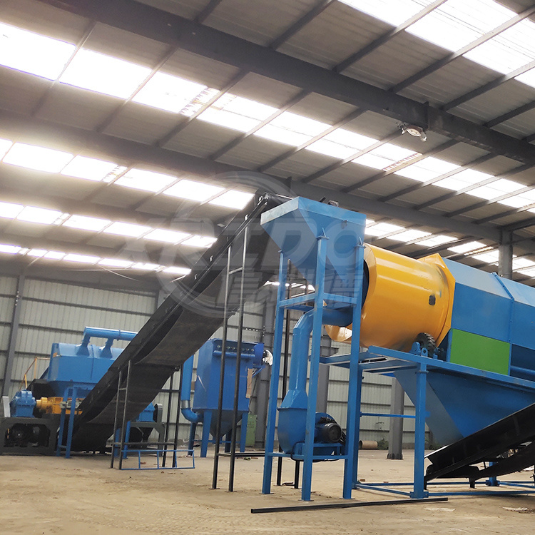 2000kg/D-3000kg/D Industrial Garbage Shredder Wood Metal Double Shaft Shredder
