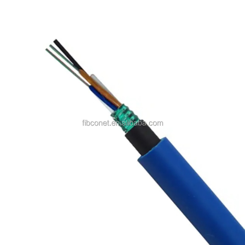 Outdoor Layer Twisted Multicore Fiber Optic Cable FTTH Tensile Strengthened MGTSV