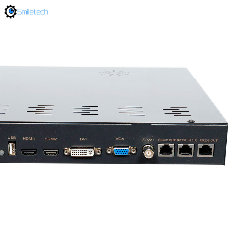 55'' professional surveillance 3840*2160 TFT 4K LED monitor display security camera system with HDMI VGA RS232 input