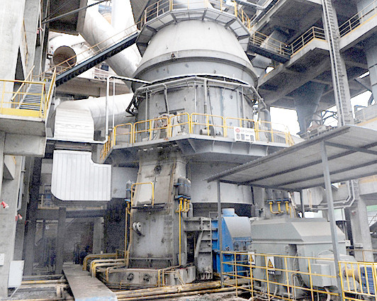 Crusher Plant Vertical Grinding Mill Strong Dry Ability Large Feeding Size