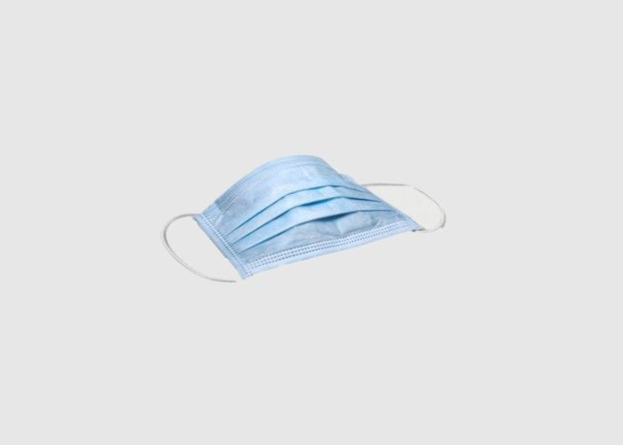 3 Layers Medical Mask With Filter , Surgical Disposable Mask 17.5*9.5cm Size