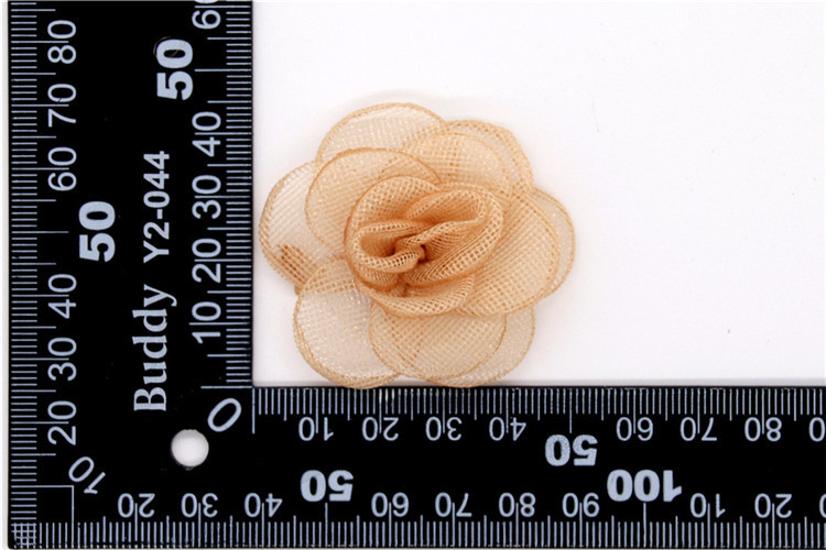 Multi Colors Shoe Lace Flowers Fashionable Style SGS Certification