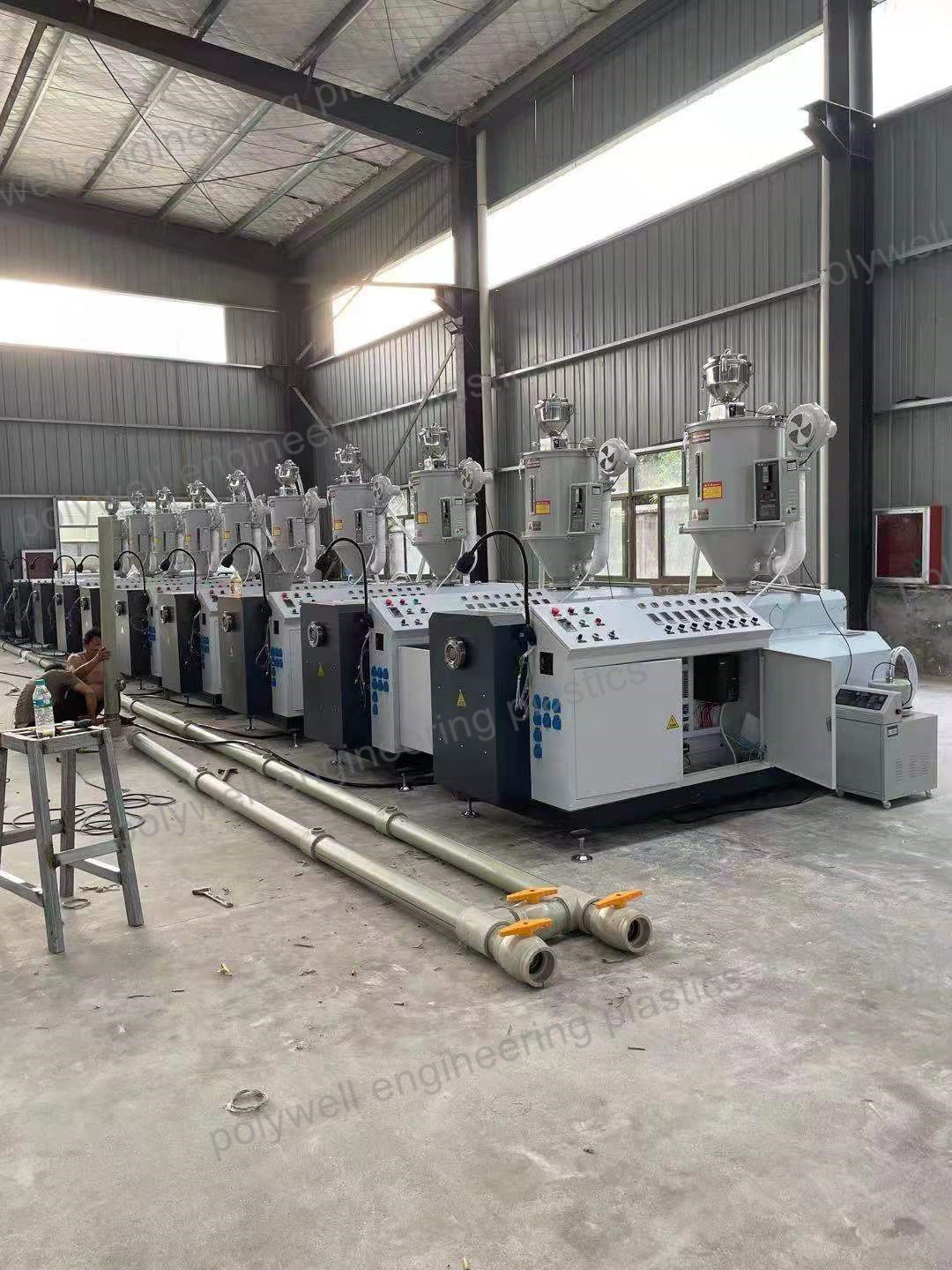 Automatic Plastic Forming Extruding Machine For PA66GF25 Heat Insulating Strips