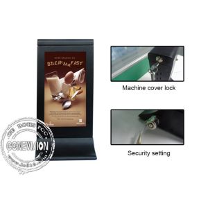 Cell Phone Charging Station Kiosk Restaurant Lcd Advertising Player display