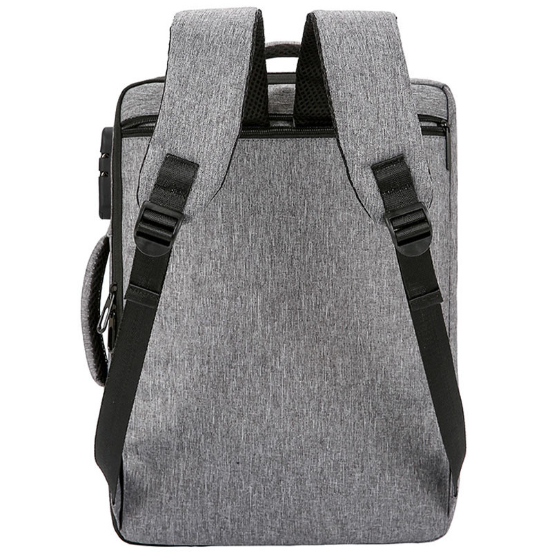 New Design Large Capacity Mens Business Laptop Antirrobo Anti Theft Backpack Bag