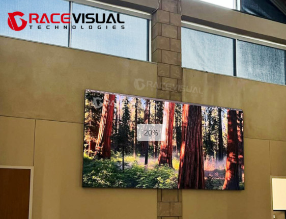 Professional Fixed Installation LED Screen – BUD Pro with HUB Connection for Effortless Expansion
