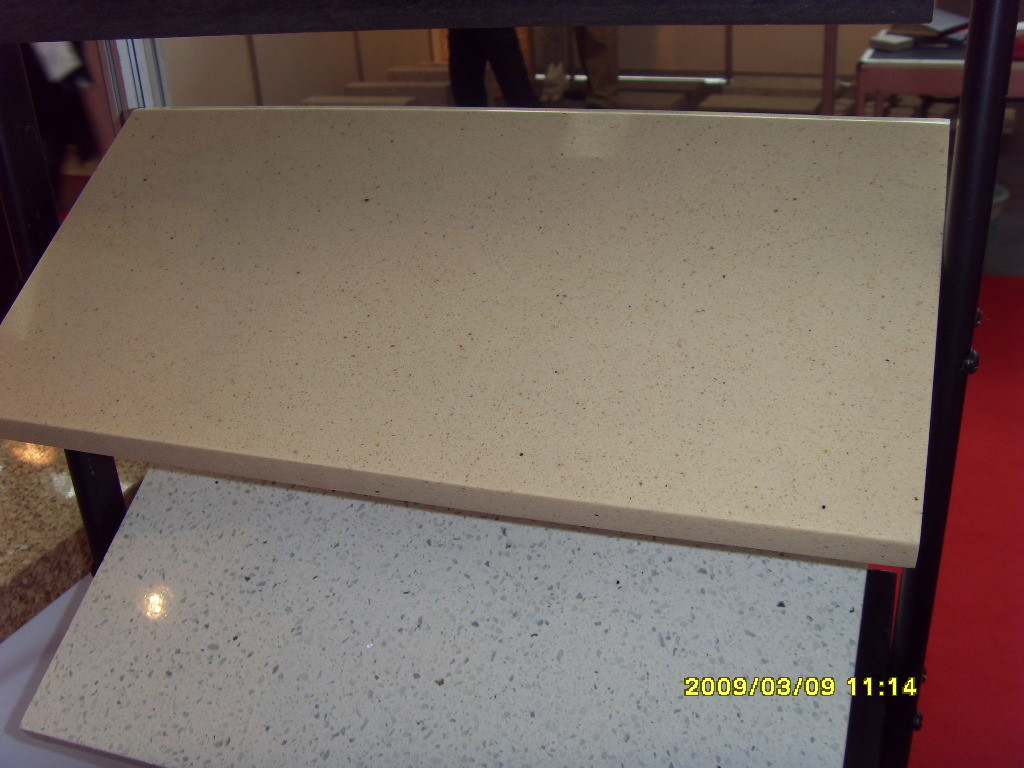 Quartz stone, artifical slab micro-crystal stone countertop vanity 300x200cm