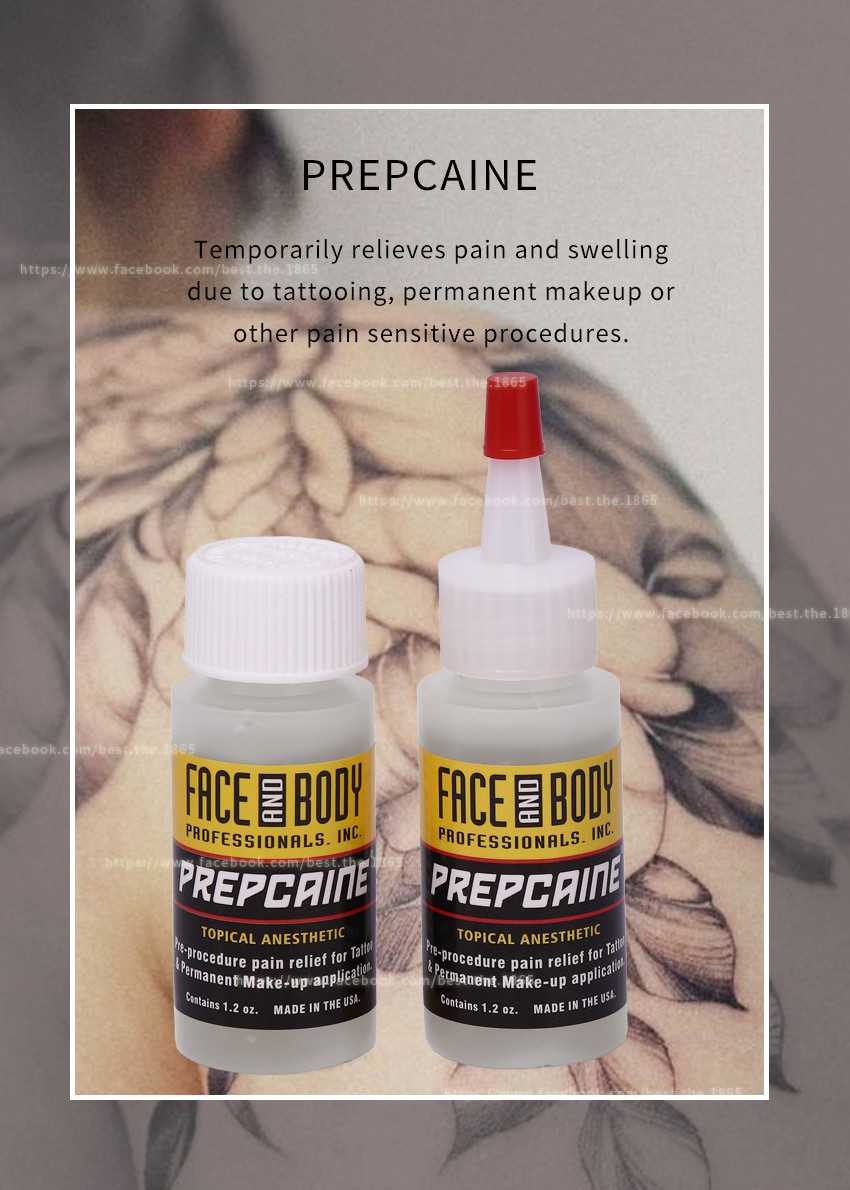 Prepcaine Tattoo Numbing Gel Highly Effective Tatoo Anesthetic Gel