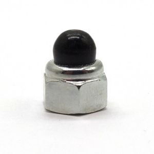 Hex Nuts Black Nylon Cap Head Hexagon Domed Nut DIN986 Plastic Insert Acorn Nut