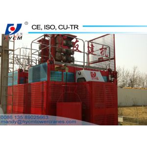 China Construction Building Hoist SC100 Single Cage Lift for Passengers and Materials on sale