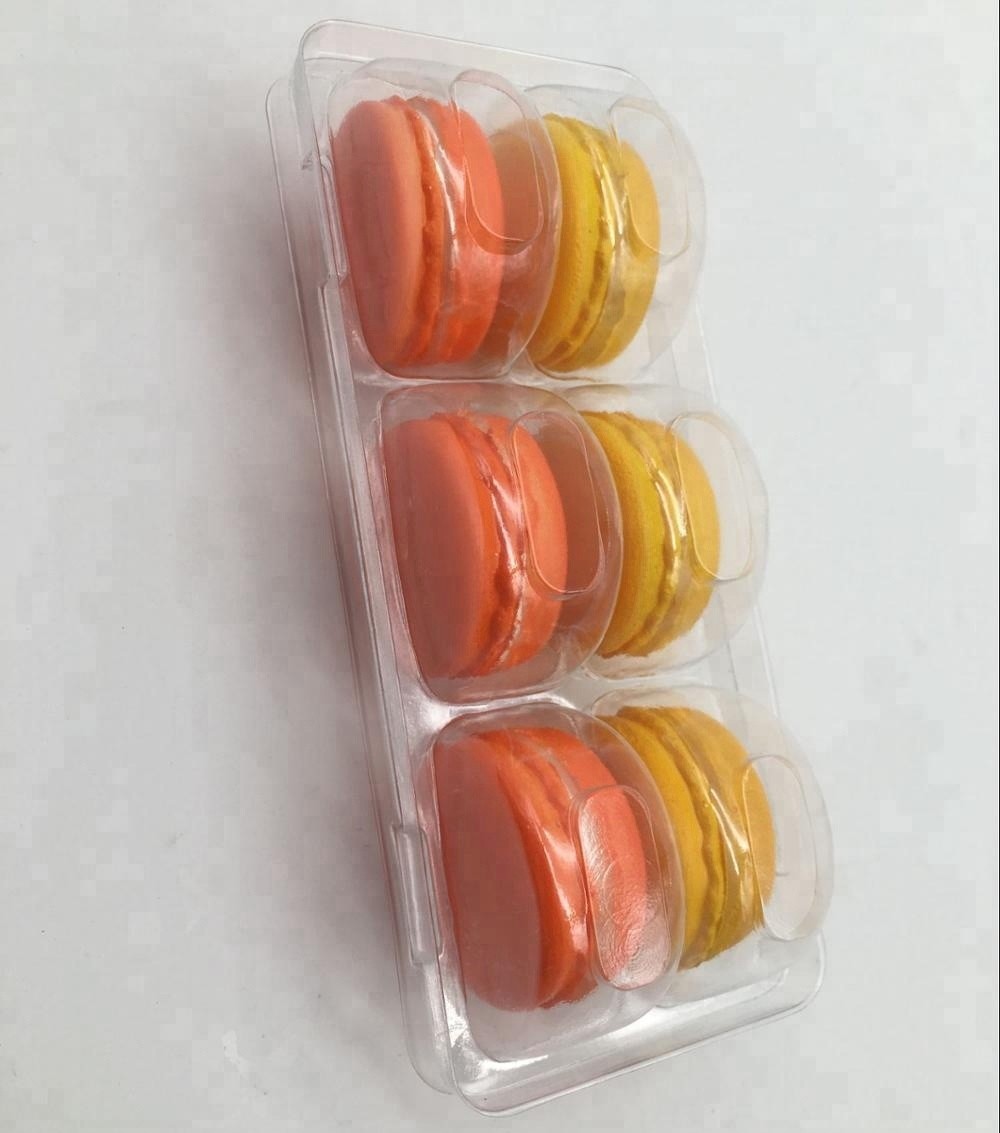 PP Food Tray Packaging Customization Macaron Tray Packaging