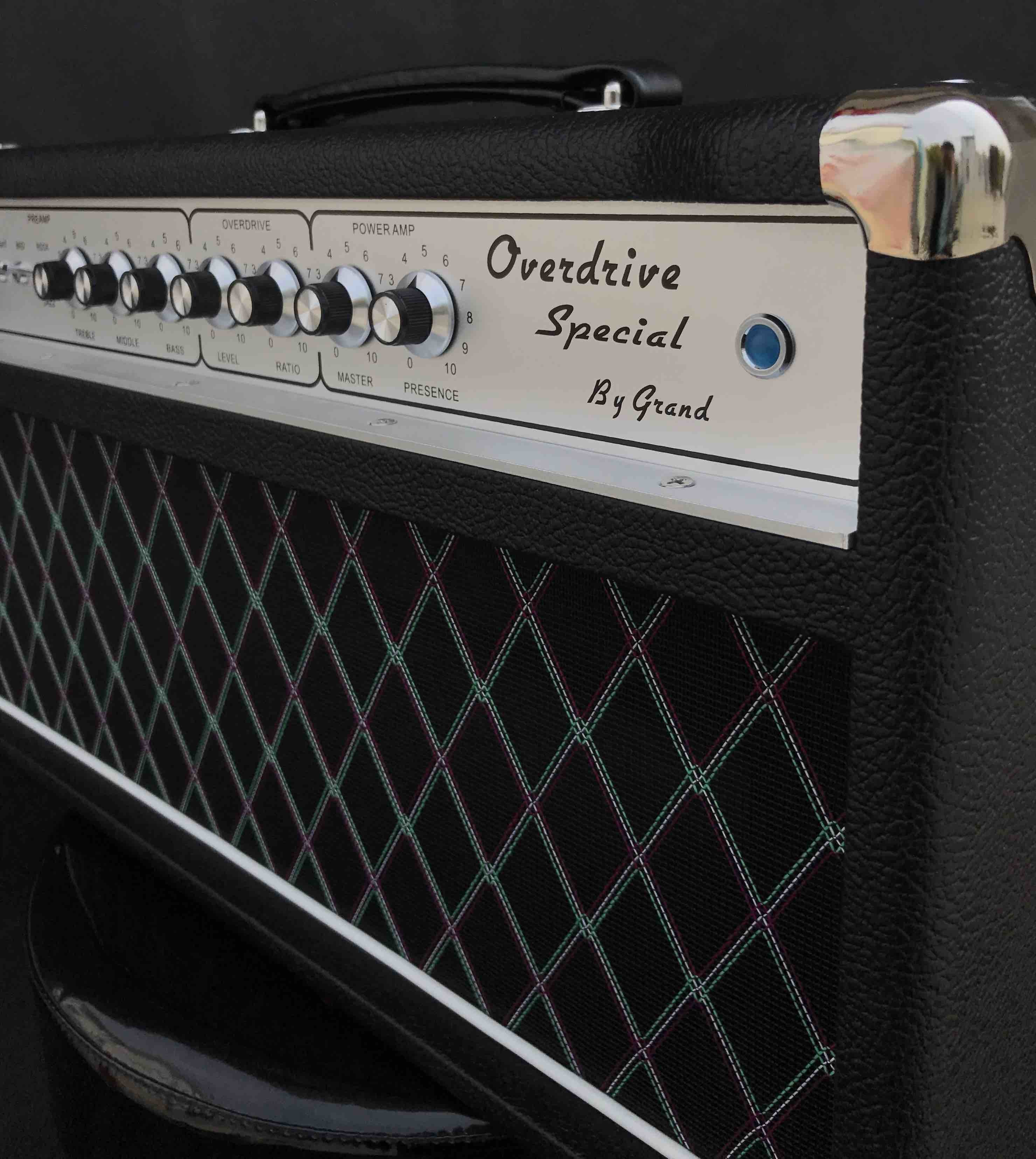 Grand Dumble Boutique Hand-wired Overdrive Special ODS50 Amp Head 50W in Black Custom Faceplate is Available