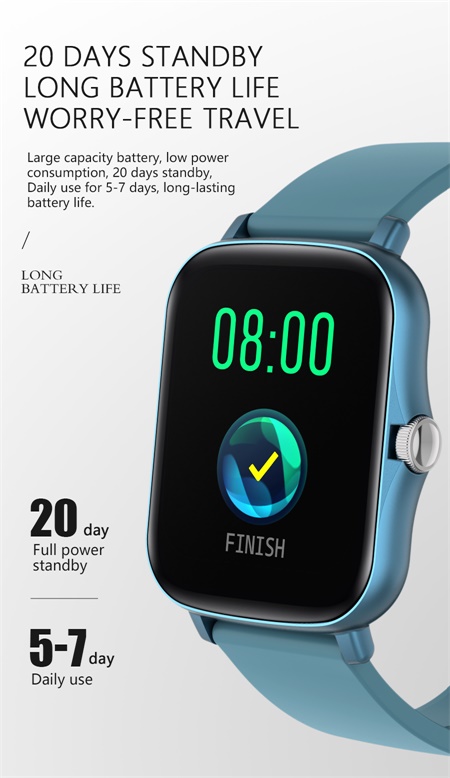 Y20 smart Watch Health Sports 1.69 Inches Electronic Wristbands Exercise Bracelet