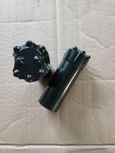 Mining Tapered hard rock drill bits 4 / 6 / 7 / 8 buttons , industrial drill