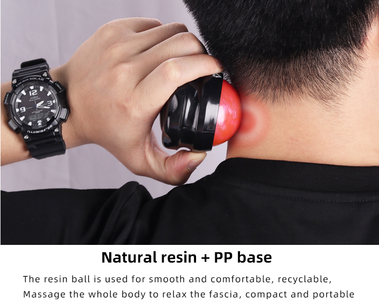 Colorful Marble Massage Roller Ball 54mm Size For Health Care