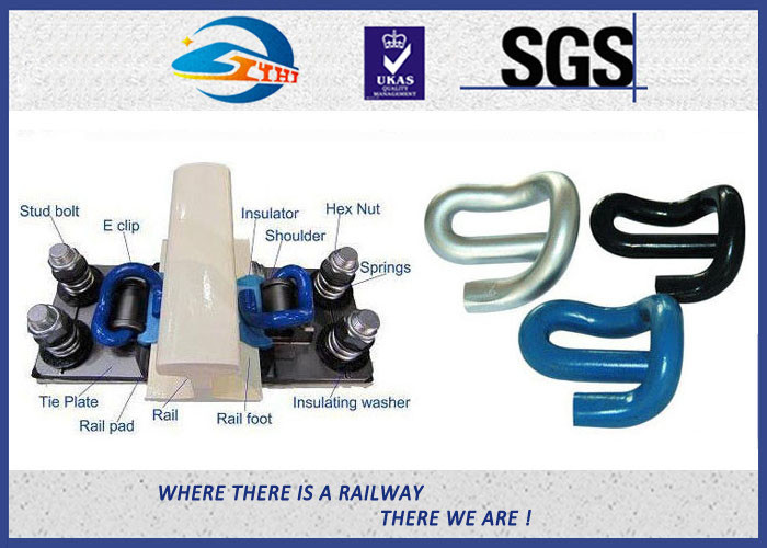 Q235 60Si2MnA 60Si2CrA Rail Fastening System Railway Fasteners