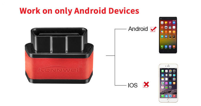 Fast Reliable Android Car Scanner / Bluetooth Vehicle Scanner 2 Years Warranty