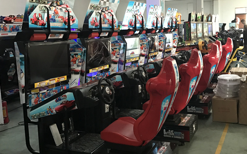 Sports Amusement Coin Operated Motorcycle Ride 1-2 Player Long Life Time