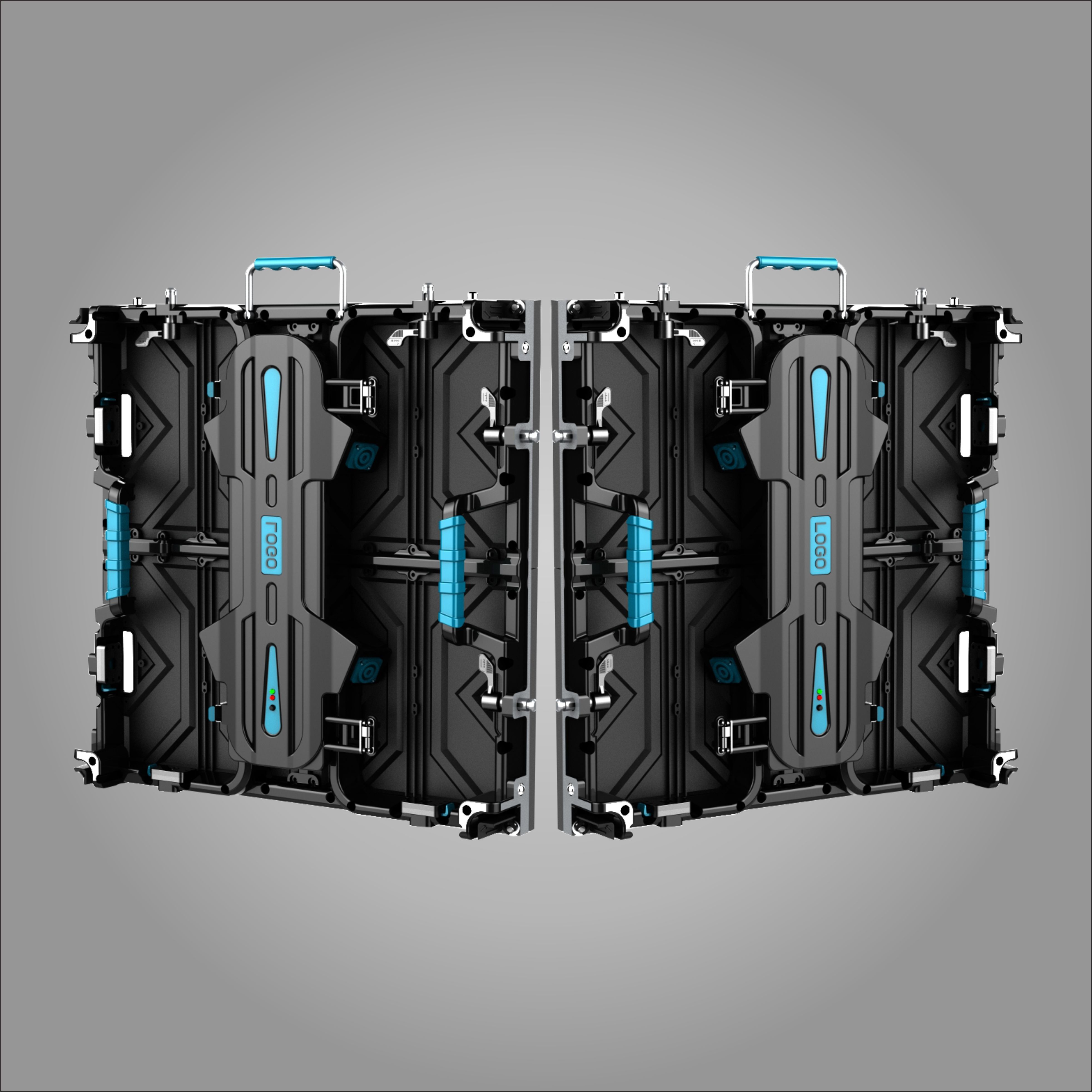 50-60Hz HUB Connection Led Display Outdoor LED Screen For Rental Power Saving