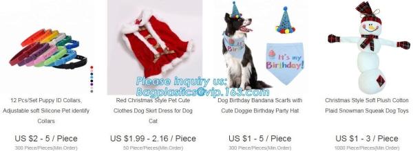 DOG ACCESSORIES, DOG SCARF, VEST DOG POLO T SHIRT, HALLOWEEN SCARF DOG BANDANA,