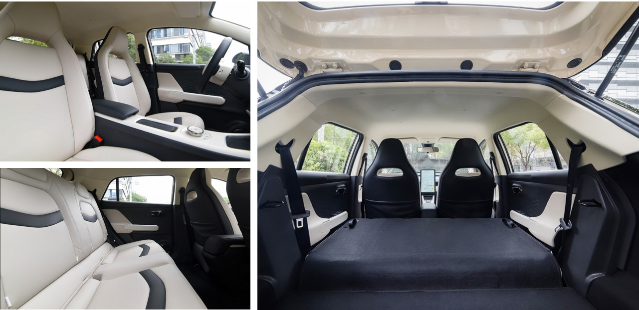 Max. Trunk Capacity of 540 Liters High Speed Pure Electric Car Joy 01 Lang Range Car