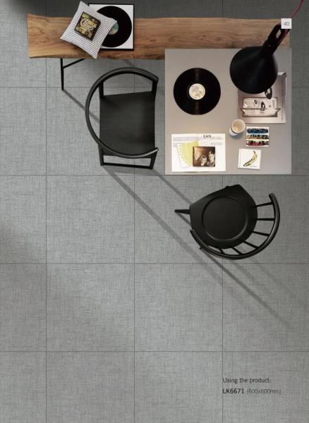 Non-Slip Inside Wall 60x60cm Full Body Antibacterial Porcelain Tile For Balcony