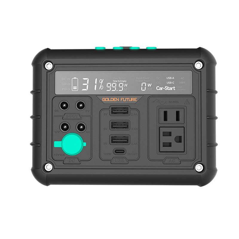 Large Capacity 1000W Solar Generator Portable Power Station Lithium Ion Battery Type 1016Wh