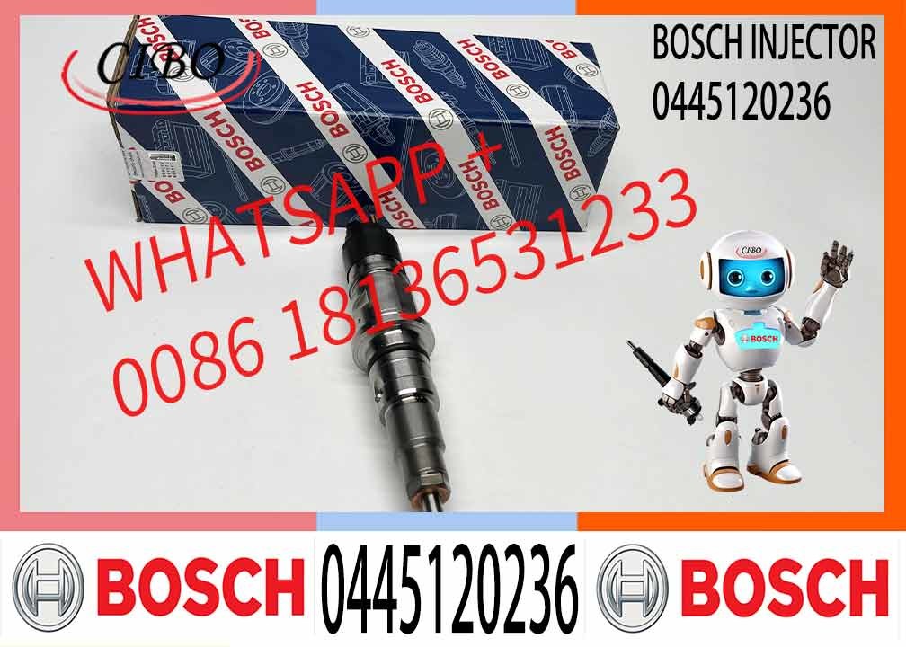Common Rail Injector 0445120236 5263308 Diesel Engine Fuel System