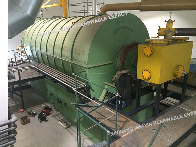 5-30 Ton Continuous Pyrolysis Plant Automatic Waste Tyre Plastic Pyrolysis Oil Plant