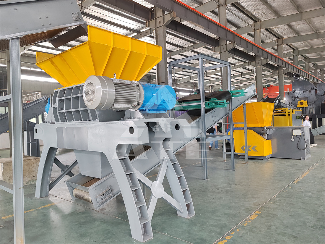 Aluminum Block Metal Scrap Shredder Wheel Scrap Shredder Machine