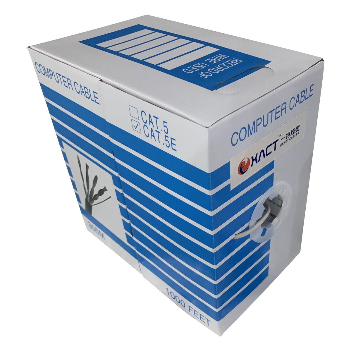 UTP STP FTP SFTP SSTP Cat5e 4 Pair 24AWG Communication Lan Cable ExactCables Best