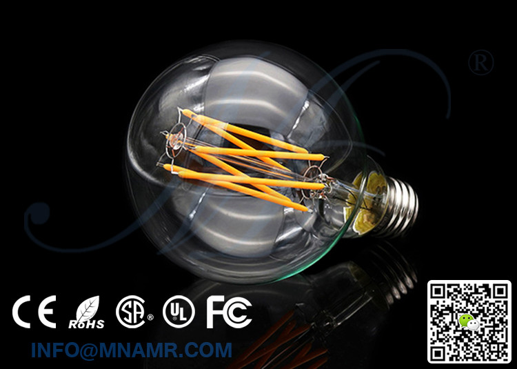 Shop Vintage Edison Light Bulbs 10W Dimmable G125 LED Bulb E27 110V 120V 130V 220V 230V 240V