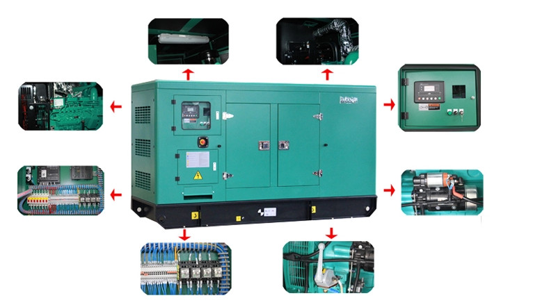 Containerized Diesel Generator Sets For Petrochemical Industry Communication Base Stations