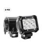 Buy cheap 1260LM SUV Off Road Double Row Light Bar 18 Watt Combo Beam Pattern from wholesalers