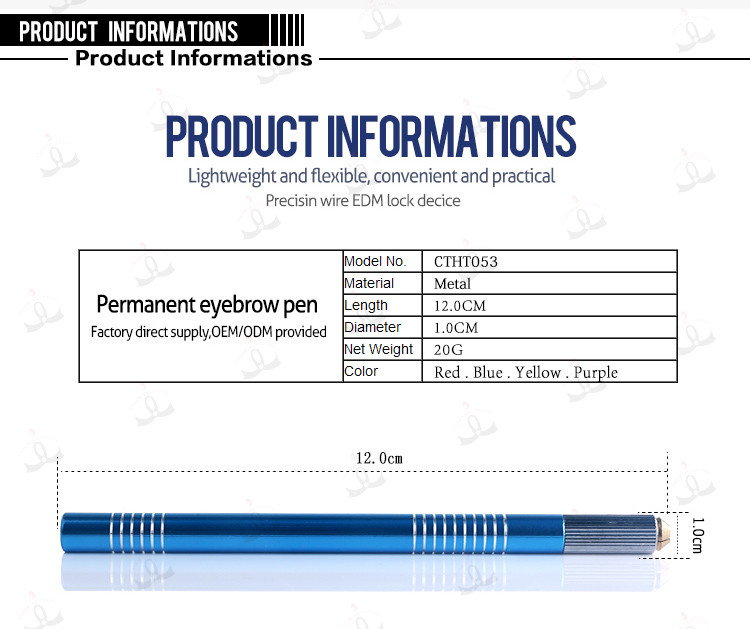 21R & 36R Shading Pen Permanent Makeup Manual Pen For Tattoo Eyebrow 30g