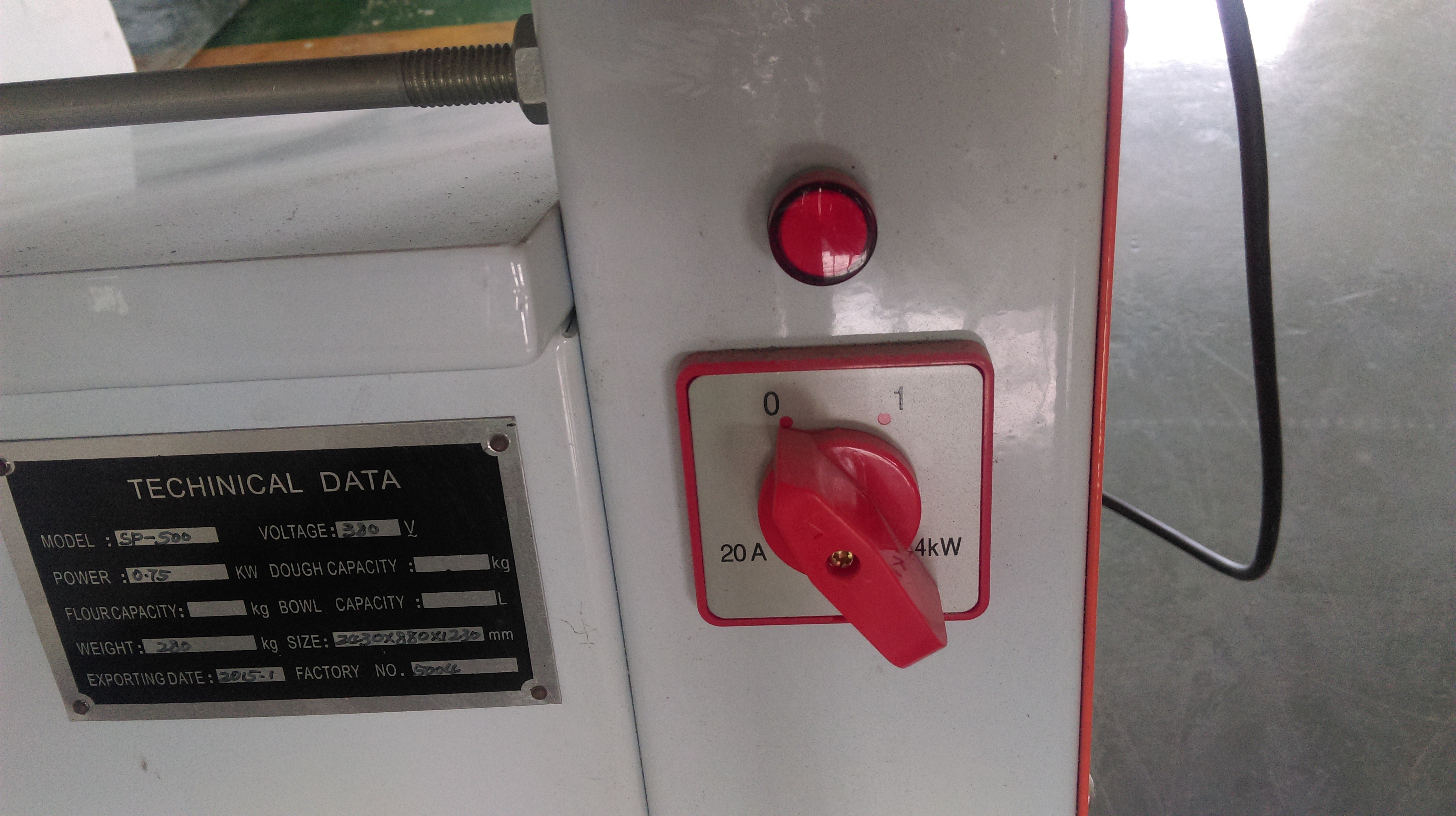 520mm Roller Size Dough Press Sheeter Machine for Fast and Easy Dough Preparation