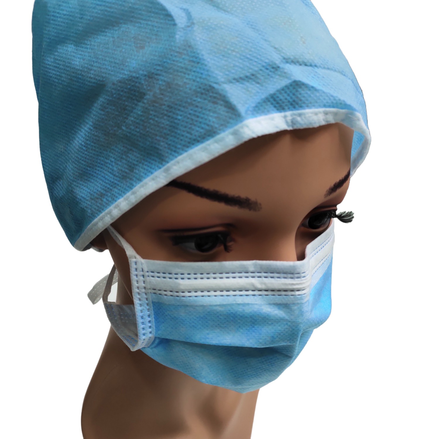 Disposable SMS medical bouffant doctor cap disposable cheap surgical caps