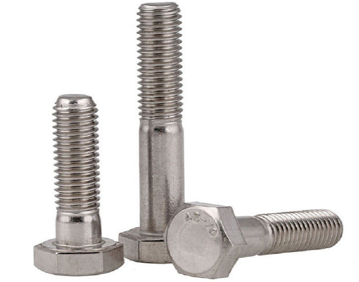 316 Stainless Steel Hex Head Screw Stainless Steel Hex Bolts DIN931 Hex Bolts