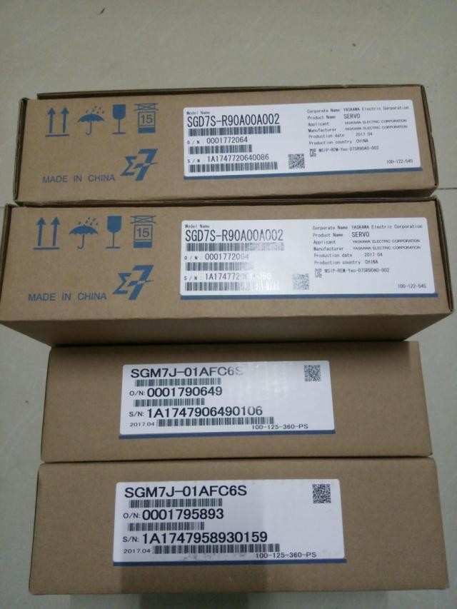 NEW&ORIGINAL Yaskawa SGM7J-01AFC6S+SGD7S-R90A002 china servo motor suppliers