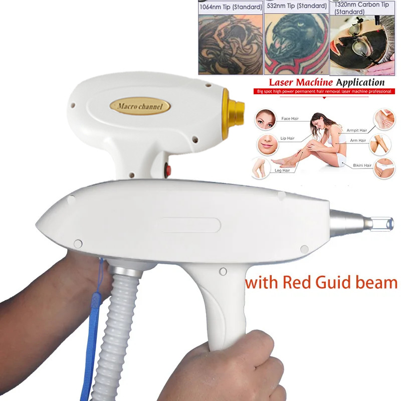 Painless Picosecond Tattoo Removal Diode Laser 2 In 1 Hair Removal Machine