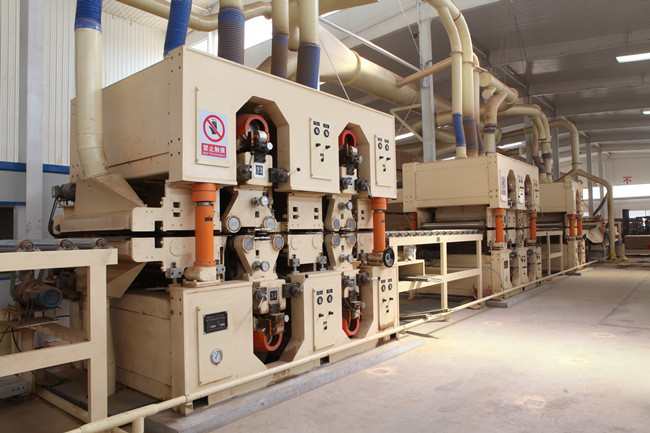 Hdf Board Production Line Mdf Machinery Multi Opening Press 6x18ft